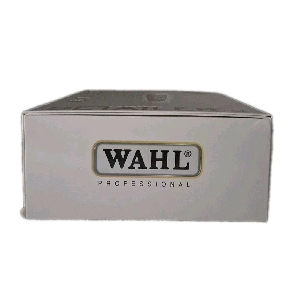 NEW Wahl Pro Cordless Trimmer 5Star Detailer 8171 Li Ion Wide T-Blade Silver Red